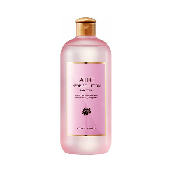 AHC Herb Solution Rose Toner 500ml - Glam Global UKAHC