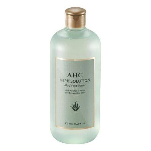 AHC Herb Solution Toner, Aloe Vera 500ml - Glam Global UK