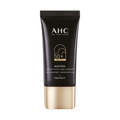 AHC Masters Aqua Rich Sun Cream SPF50+PA++++ 30ml - Glam Global UK