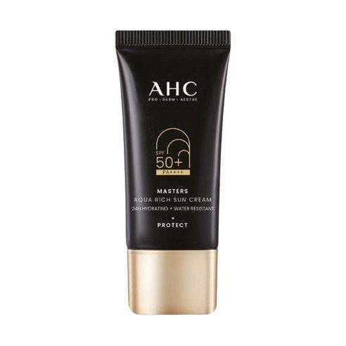 AHC Masters Aqua Rich Sun Cream SPF50+PA++++ 30ml - Glam Global UKAHC