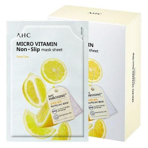 AHC Micro Vitamin Non - Slip Mask Sheet 33ml x 10ea - Glam Global UK