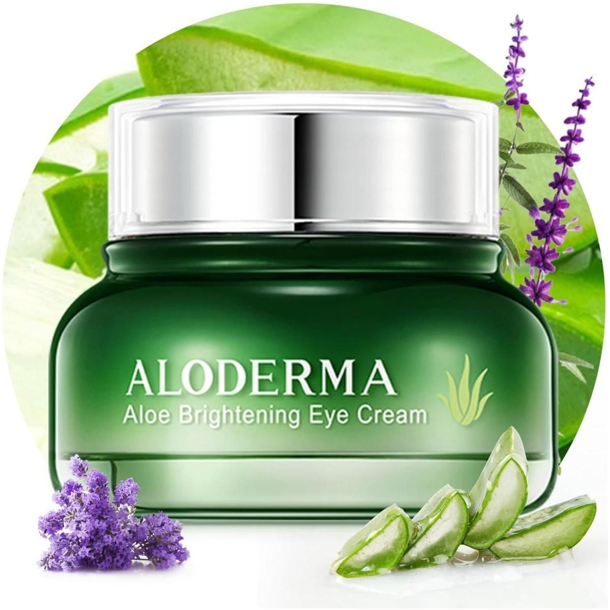 Aloderma Aloe Brightening Eye Cream - 29ml (Large) - Glam Global UK