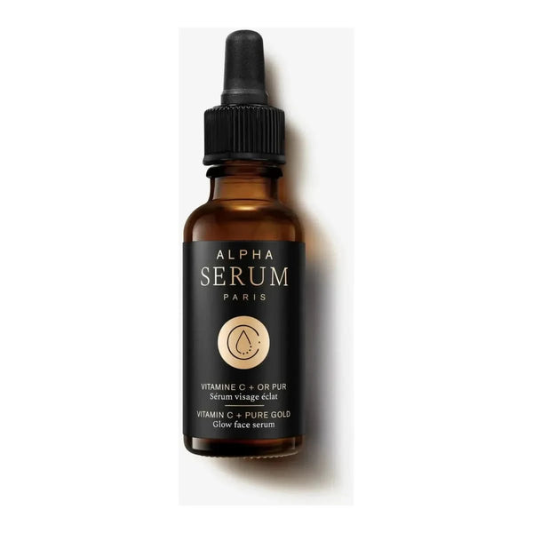 ALPHASERUM Alpha Vitamin C & Pure Gold Glow Face Serum - 30ml - Glam Global UKAlpha