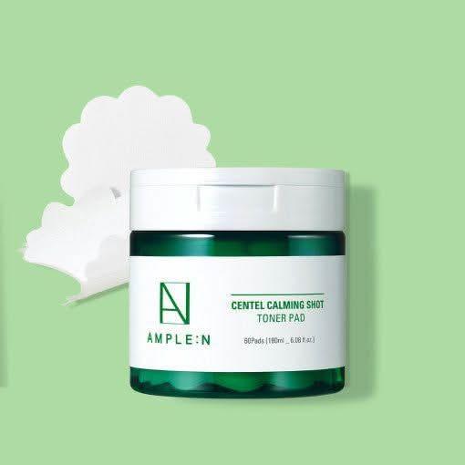 AMPLE:N Centel Calming Shot Toner Pad 180ml - Glam Global UKAMPLE:N