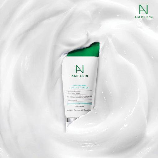 AMPLE:N Purifying Shot Cream Cleanser 150ml - Glam Global UK