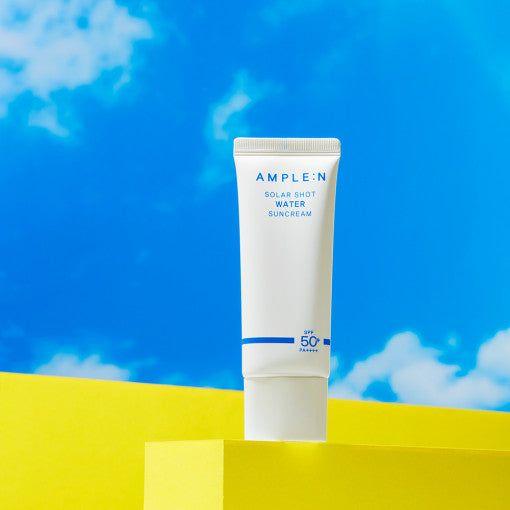 AMPLE:N Solar Shot Water Suncream 40ml SPF 50+ PA++++ - Glam Global UK