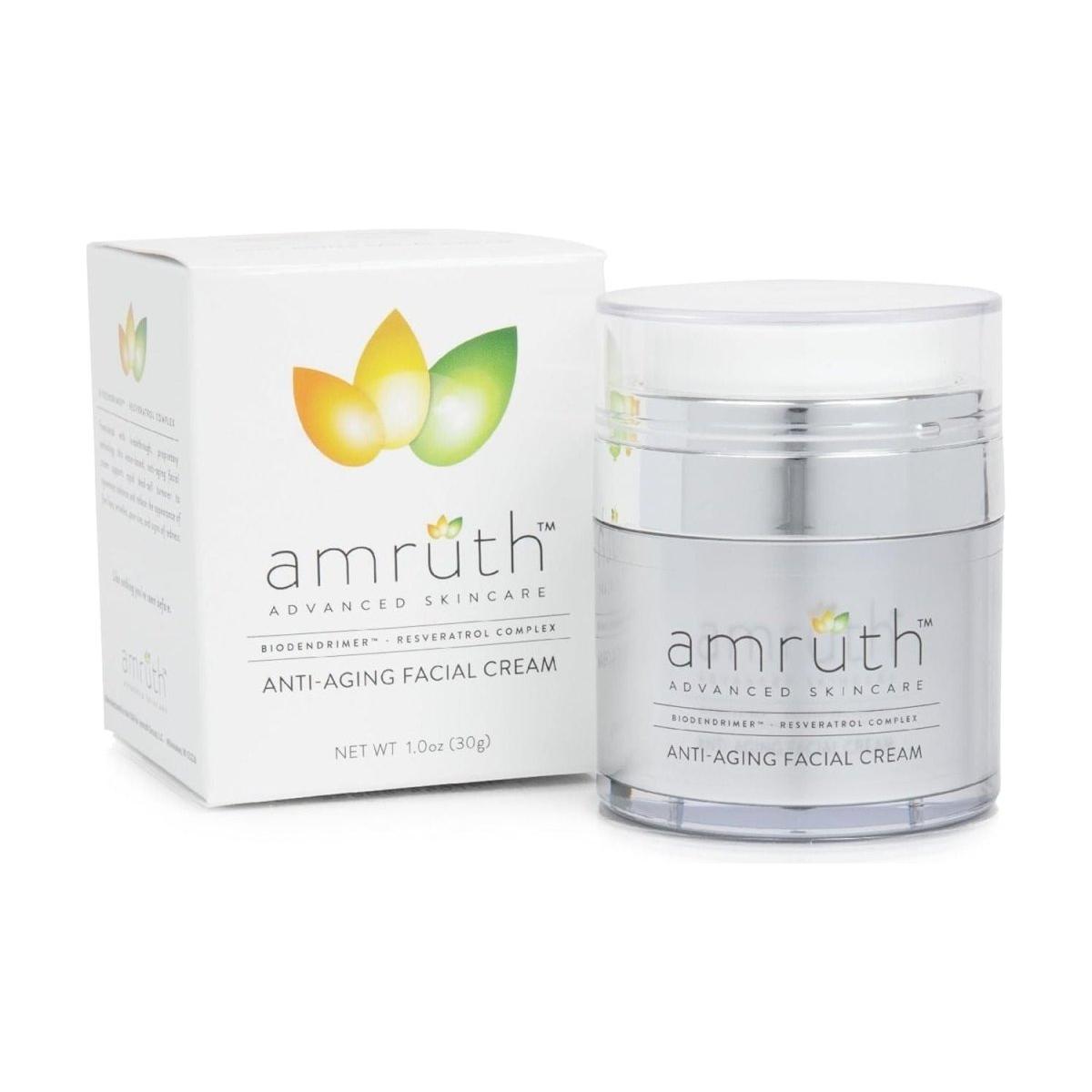 Amruth Anti - Aging Facial Cream 1 fl oz - 30 ml - Glam Global UK