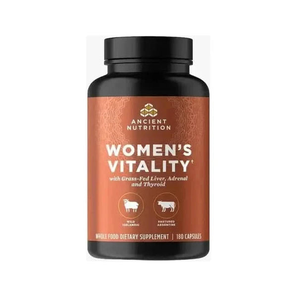 Ancient Glandulars Women's Vitality - 180 Capsules - Glam Global UKAncient Nutrition