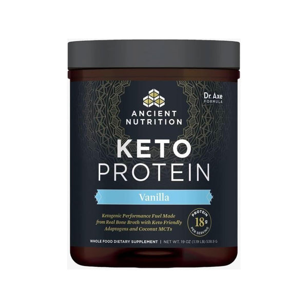 Ancient Nutrition Keto Protein - Vanilla (17 Servings) - Glam Global UKAncient Nutrition