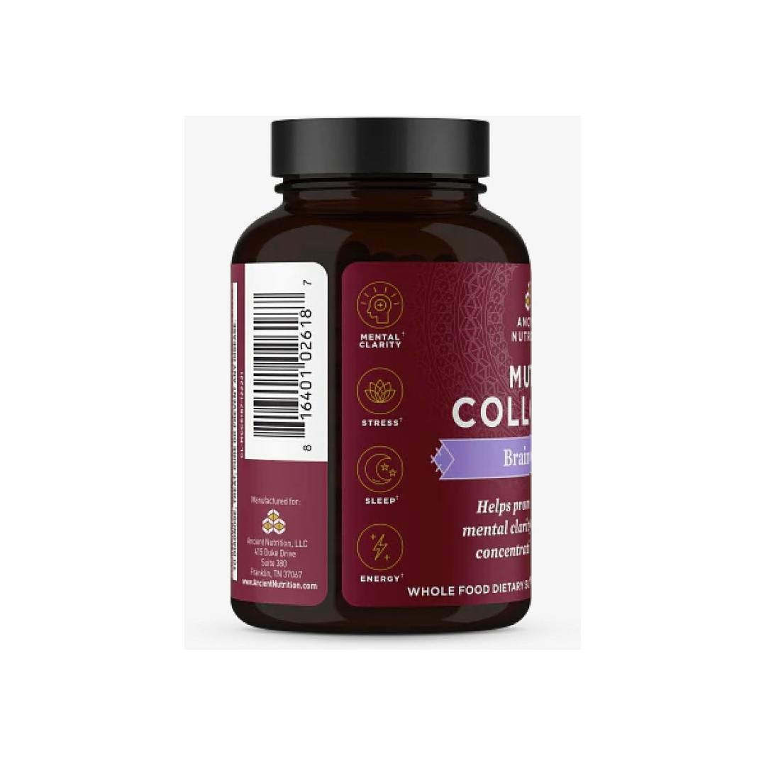 Ancient Nutrition Multi Collagen Protein Brain Boost (90 Capsules) - Glam Global UK