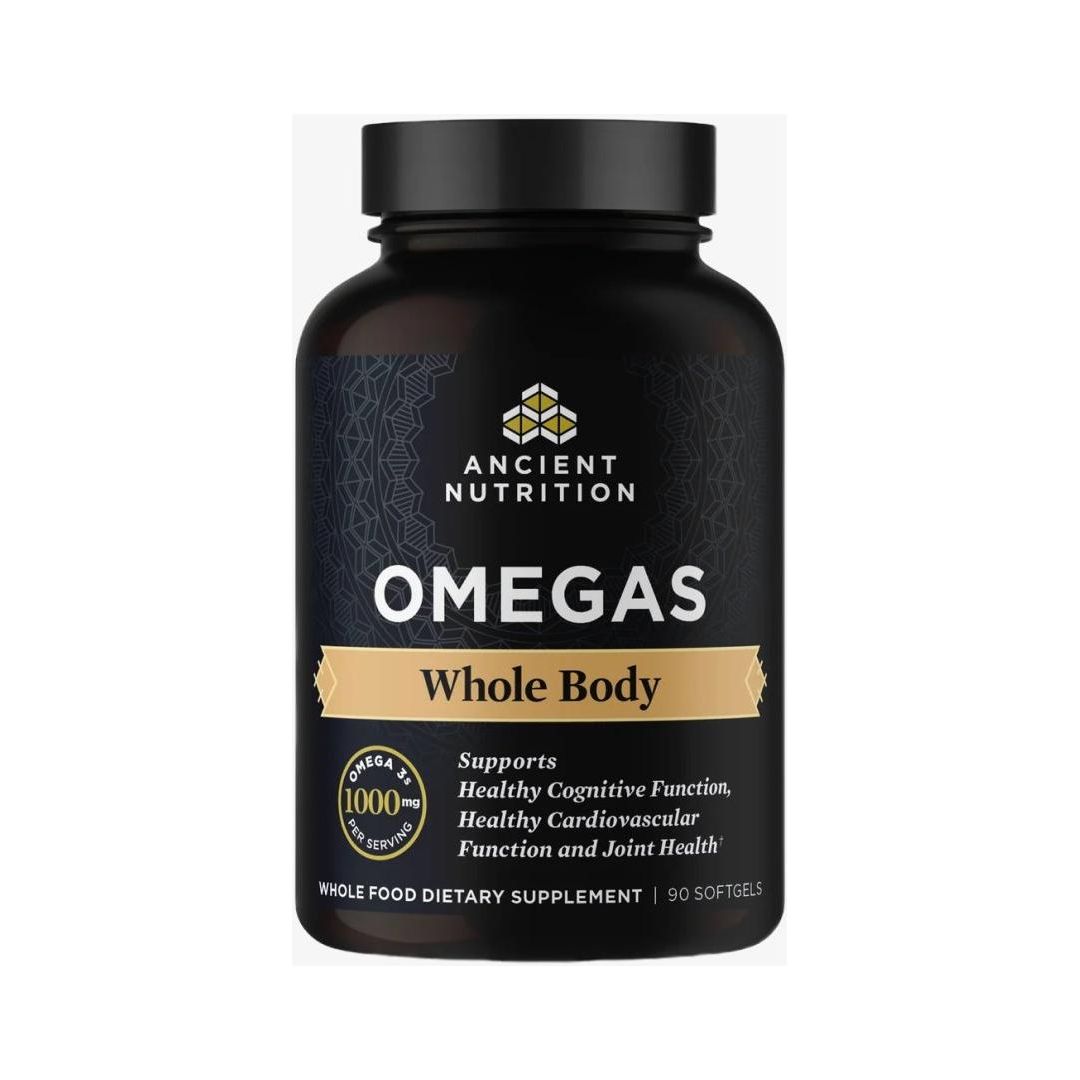 Ancient Nutrition Omega - 3s Whole Body (90 Capsules) - Glam Global UK