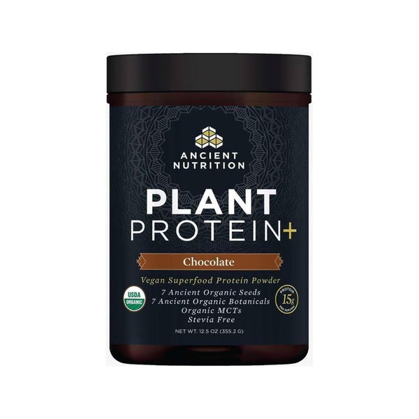 Ancient Plant Protein - Chocolate 12 Sevings - Glam Global UKAncient Nutrition