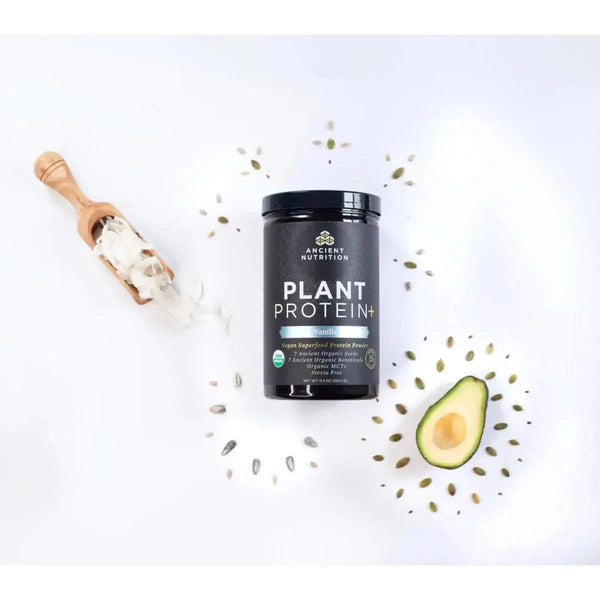 Ancient Plant Protein - Vanilla 12 Servings - Glam Global UKAncient Nutrition