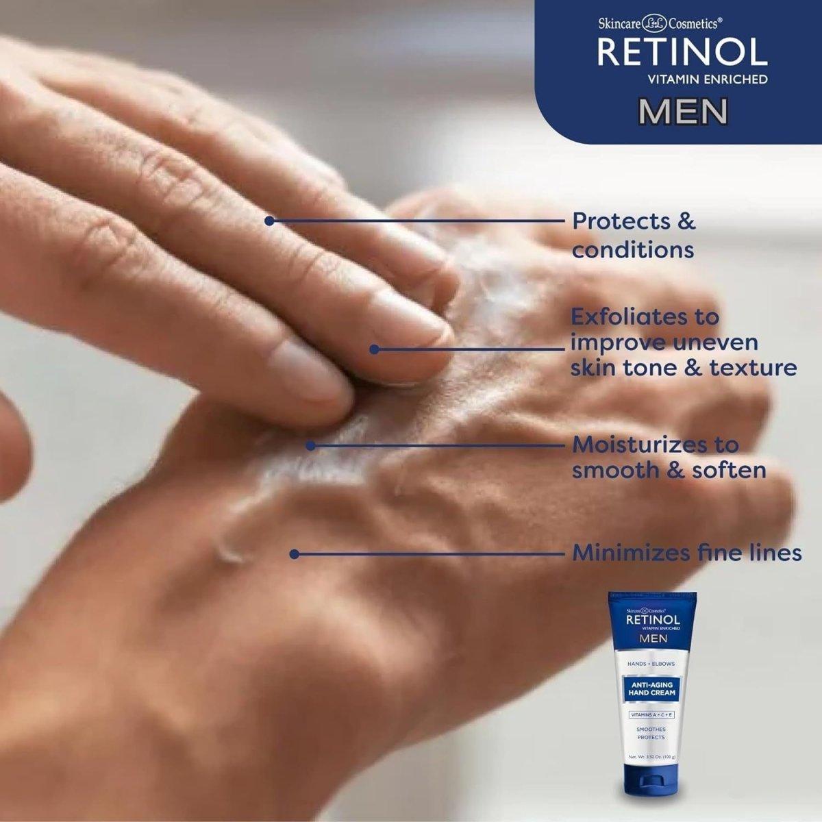 Anti - Aging Hand Cream – the Original Brand for Younger Looking Hands –Rich, Velvety Hand Cream Conditions & Protects Skin, Nails & Cuticles (Men'S) - Glam Global UK