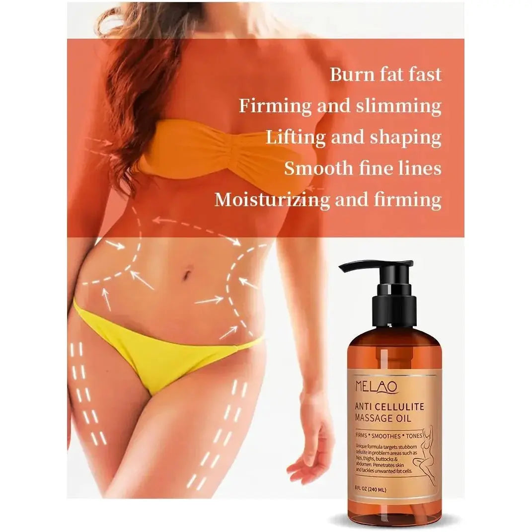 Anti - Cellulite Massage Oil - Glam Global UK