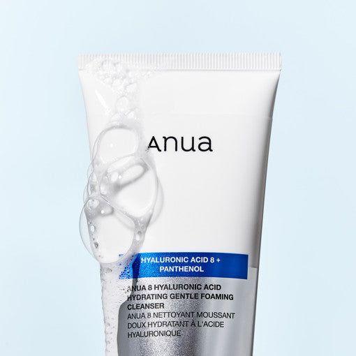 Anua 8 Hyaluronic Acid Hydrating Gentle Foaming Cleanser 150ml - Glam Global UK