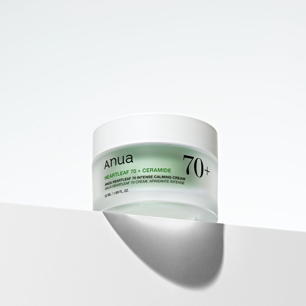 Anua HEARTLEAF 70% INTENSE CALMING CREAM 50ml - Glam Global UK