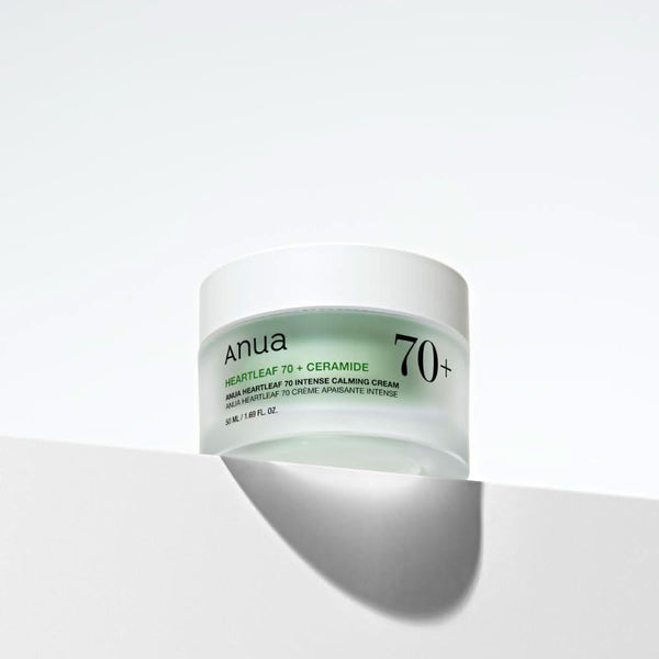 Anua HEARTLEAF 70% INTENSE CALMING CREAM 50ml - Glam Global UKAnua