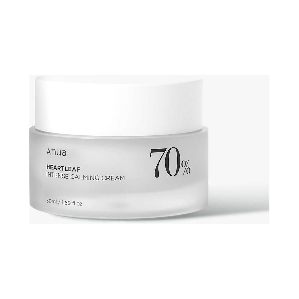 Anua HEARTLEAF 70% INTENSE CALMING CREAM 50ml - Glam Global UK