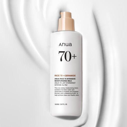 Anua Rice 70 Intense Moisturizing Milk 150ml - Glam Global UK