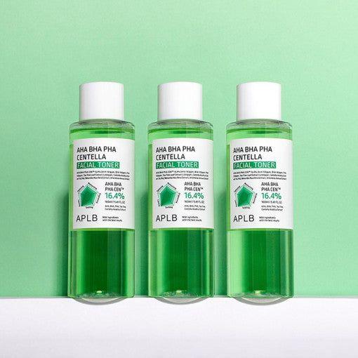 APLB AHA BHA PHA Centella Facial Toner 160ml - Glam Global UK