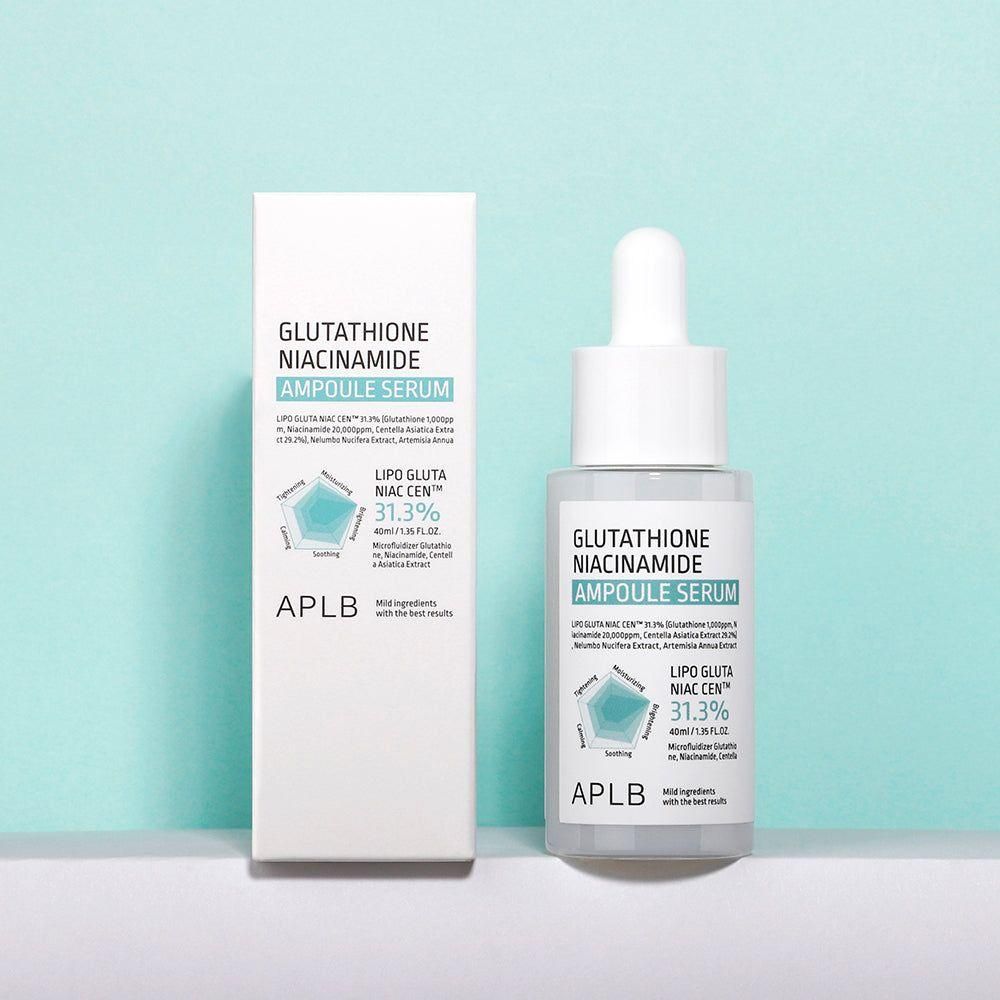 APLB Glutathione Niacinamide Ampoule Serum 40ml - Glam Global UK