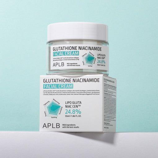 APLB Glutathione Niacinamide Facial Cream 55ml - Glam Global UK