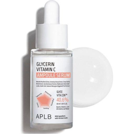 APLB Glycerin Vitamin C Ampoule Serum 40ml - Glam Global UK