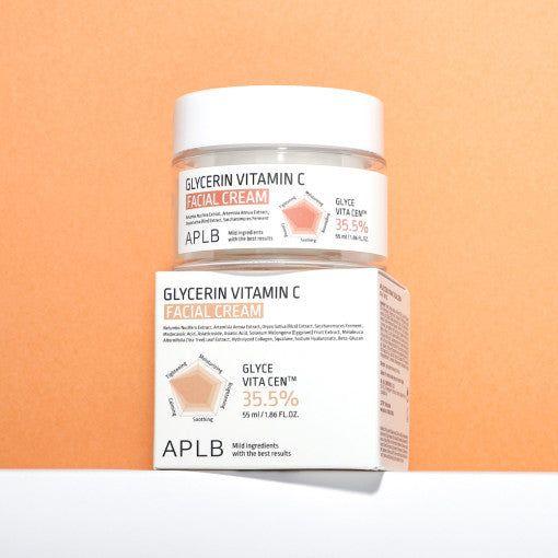 APLB Glycerin Vitamin C Facial Cream 55ml - Glam Global UK