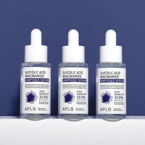 APLB Glycolic Acid Niacinamide Ampoule Serum 40ml - Glam Global UK