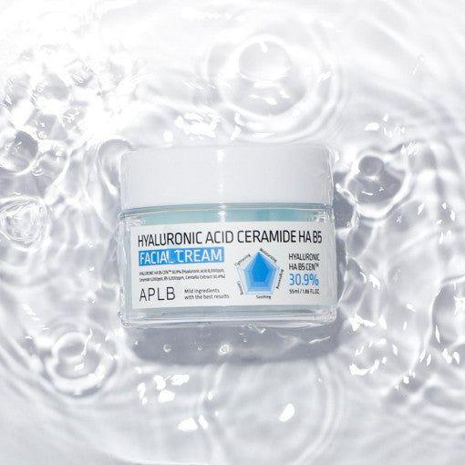 APLB Hyaluronic Acid Ceramide HA B5 Facial Cream 55ml - Glam Global UK