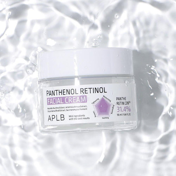 APLB Panthenol Retinol Facial Cream - 55ml | Hydrating & Anti - Aging Care - Glam Global UKAPLB