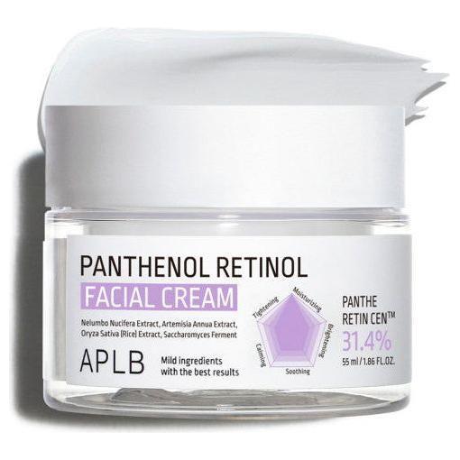 APLB Panthenol Retinol Facial Cream - 55ml | Hydrating & Anti - Aging Care - Glam Global UKAPLB