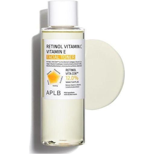 APLB Retinol Vitamin C Vitamin E Facial Toner - 160ml | Anti - Aging & Radiance Boost - Glam Global UKAPLB