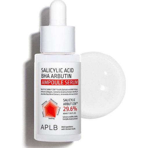 APLB Salicylic Acid BHA Arbutin Ampoule Serum 40ml - Glam Global UK