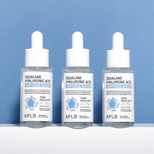 APLB Squalane Hyaluronic Acid Ampoule Serum 40ml - Glam Global UK