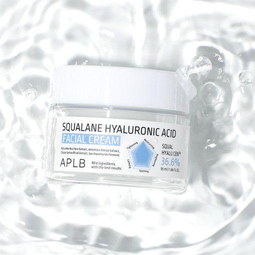 APLB Squalane Hyaluronic Acid Facial Cream 55ml - Glam Global UK