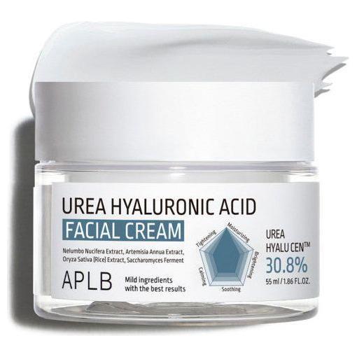 APLB Urea Hyaluronic Acid Facial Cream - 55ml | Intense Hydration & Skin Barrier Care - Glam Global UKAPLB