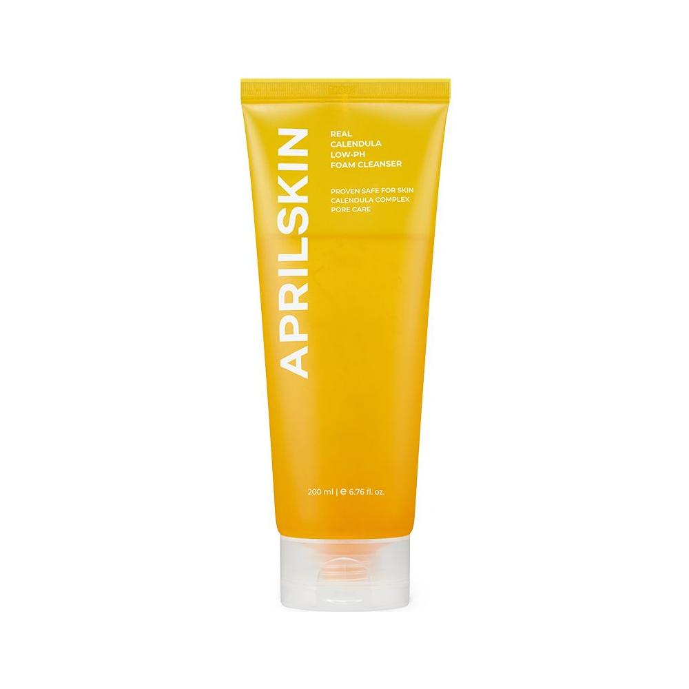 APRILSKIN Calendula Low pH Foam Cleanser 200ml - Glam Global UK