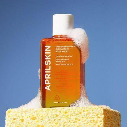 APRILSKIN Carrotene IPMP Exfoliating Body Wash 300ml - Glam Global UKAPRILSKIN