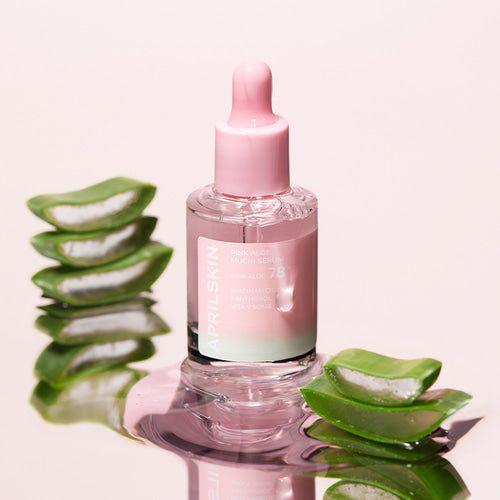 APRILSKIN Pink Aloe Mucin Serum 30ml - Glam Global UK