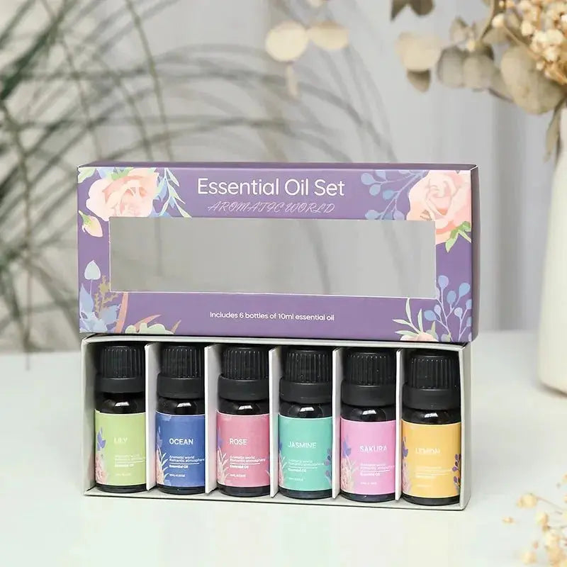 Aromatherapy Essential Oils Collection - Glam Global UK