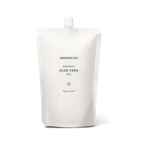 AROMATICA Organic Aloe Vera Gel Refill 500ml - Glam Global UKAROMATICA