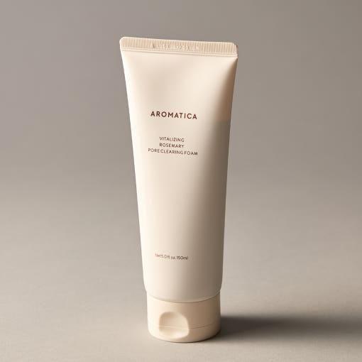AROMATICA Vitalizing Rosemary Pore Clearing Foam 150ml - Glam Global UKAROMATICA