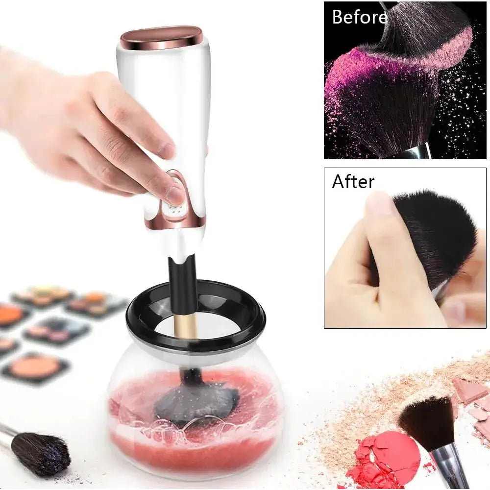 Automatic Makeup Brush Cleaner & Dryer | 10 - Second Fast Cleaning - Glam Global UK