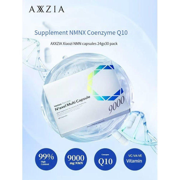 AXXZIA 9000mg High - Content High - Purity NMN Capsule NAD+ - Glam Global UKAXXZIA
