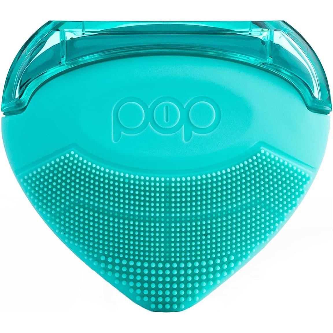 Pop Sonic Strawberry 3-in-1 Skin Exfoliating Cleanser (Turquoise) | Cleanse, Massage & Exfoliate Face & Body