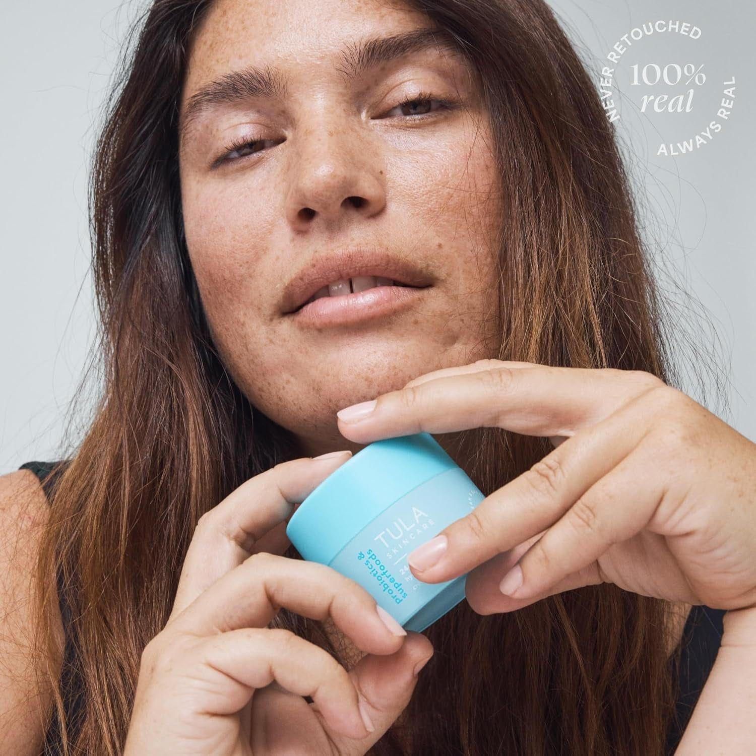 TULA SKINCARE 24-7 Moisture Hydrating Day & Night Cream (Regular) – 43g | Lightweight, Nourishing Moisturizer