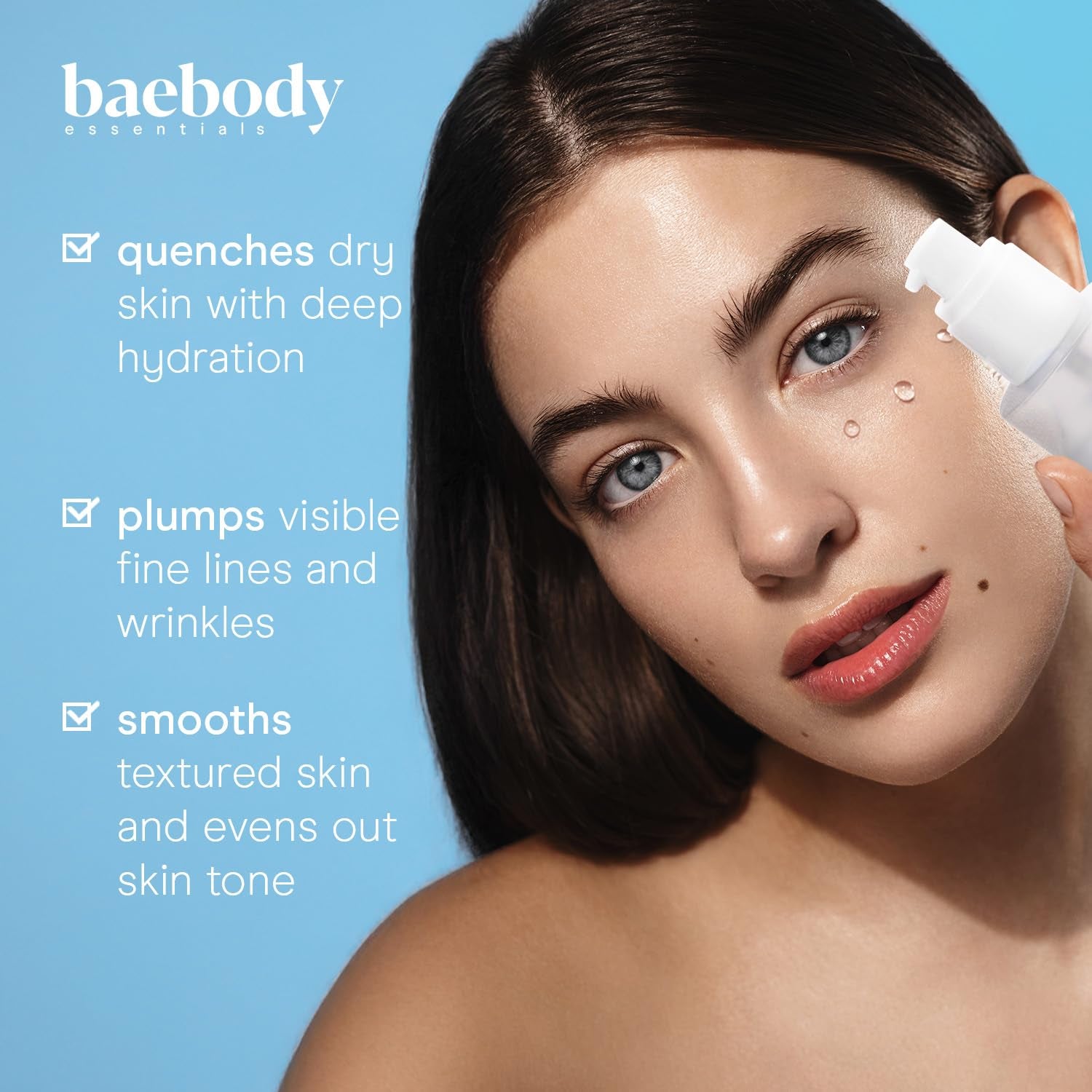 Baebody Snail Mucin Hydrating Serum – 100ml | Collagen-Infused K-Beauty Serum for Dewy Skin, Dark Spots & Fine Lines