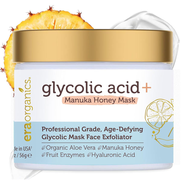 Era Organics Glycolic Acid + Manuka Honey Mask - 56g